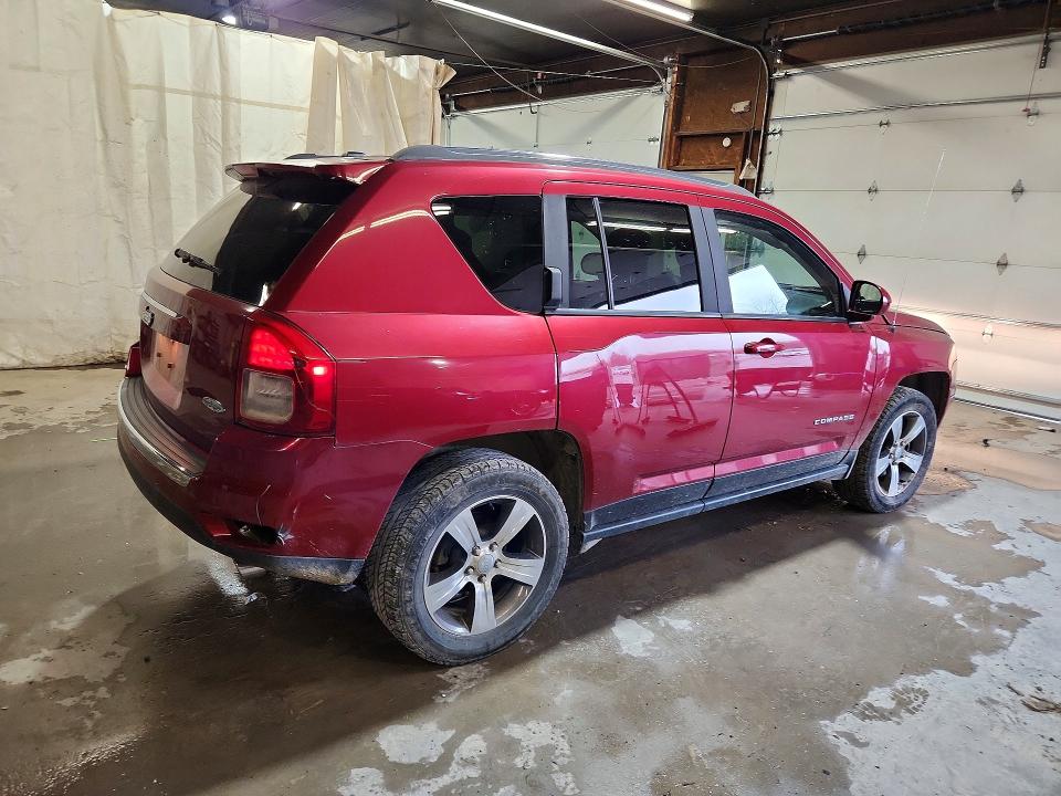 2016 Jeep Compass მანქანა იყიდება აუქციონზე, vin: 1C4NJDEBXGD650977, აუქციონის ნომერი: 52130016