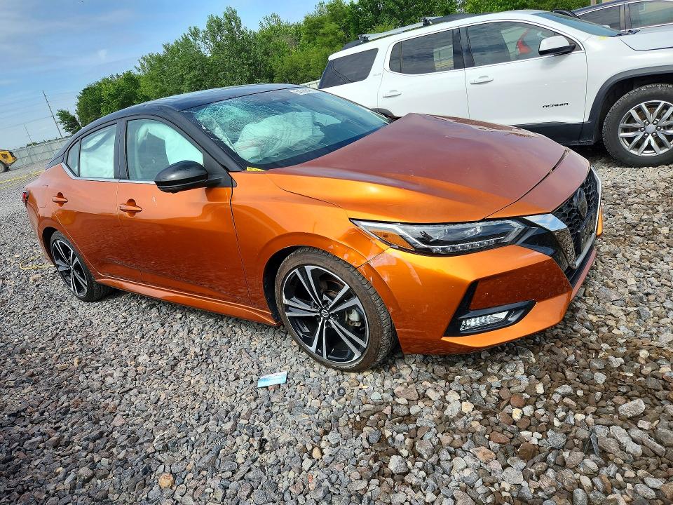 Продажа на аукционе авто 2021 Nissan Sentra, vin: 3N1AB8DV2MY266508, номер лота: 54768436