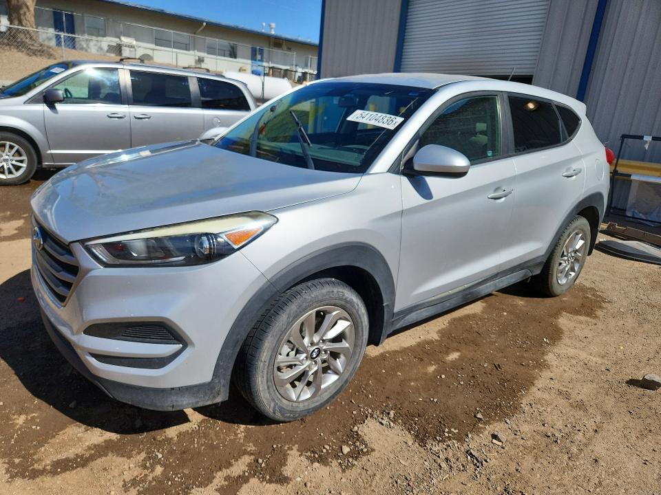 54104836 :رقم المزاد ، KM8J23A40HU407429 vin ، 2017 Hyundai Tucson مزاد بيع