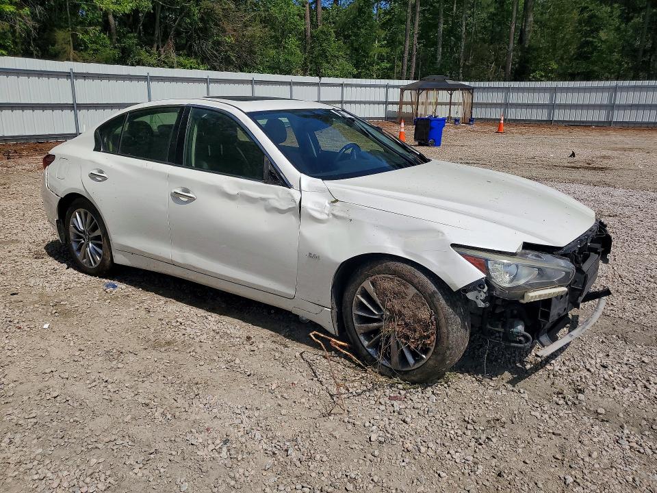 2018 Infiniti Q50 მანქანა იყიდება აუქციონზე, vin: JN1EV7AR2JM433149, აუქციონის ნომერი: 53081956