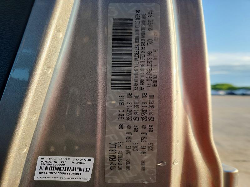 52994416 :رقم المزاد ، 1C6HJTAG3LL132175 vin ، 2020 Jeep Gladiator مزاد بيع