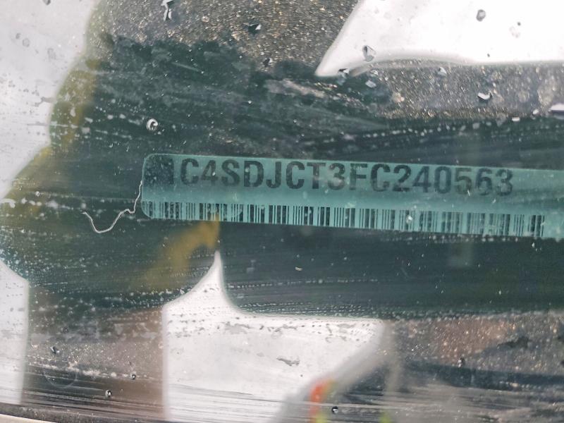 52373206 :رقم المزاد ، 1C4SDJCT3FC240563 vin ، 2015 Dodge Durango مزاد بيع