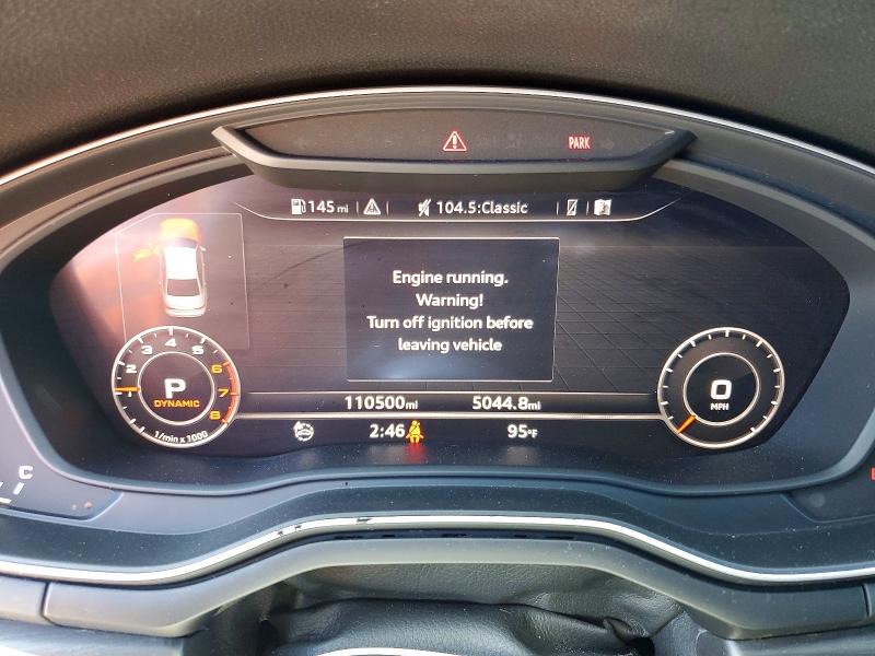 2017 Audi A4 მანქანა იყიდება აუქციონზე, vin: WAUKMAF41HN057154, აუქციონის ნომერი: 53657376
