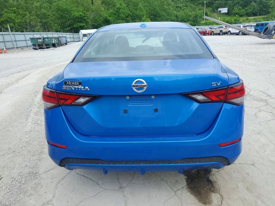 54277126 :رقم المزاد ، 3N1AB8CV9LY238611 vin ، 2020 Nissan Sentra مزاد بيع