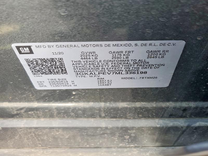 Продажа на аукционе авто 2021 Gmc Terrain, vin: 3GKALPEV7ML336198, номер лота: 54319076