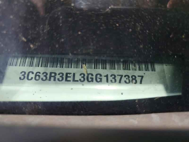 Продажа на аукционе авто 2016 Ram 3500, vin: 3C63R3EL3GG137387, номер лота: 54393046