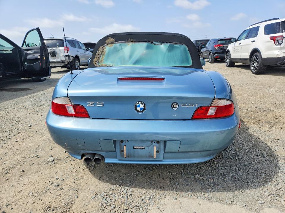 Продажа на аукционе авто 2001 Bmw Z3, vin: WBACN33491LM00618, номер лота: 54611376