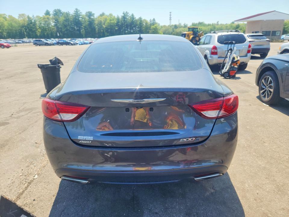 54121706 :رقم المزاد ، 1C3CCCDG1FN624158 vin ، 2015 Chrysler 200 مزاد بيع