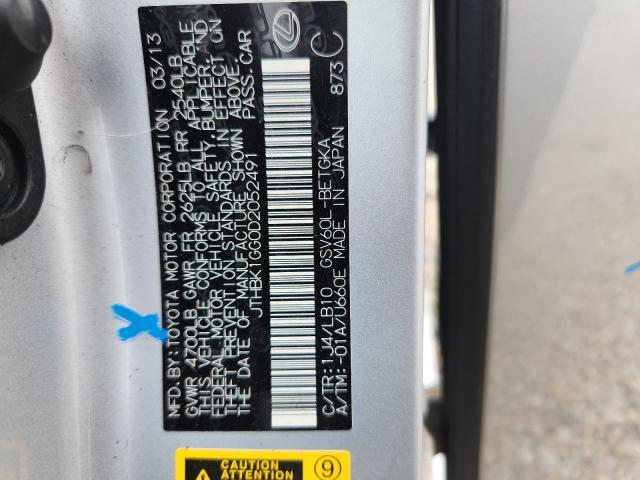 Продаж на аукціоні авто 2013 Lexus Es, vin: JTHBK1GG0D2052491, номер лоту: 52073266