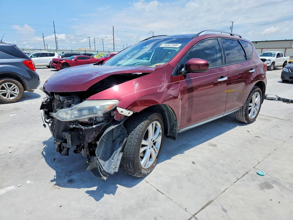 Aukcja sprzedaży 2010 Nissan Murano, vin: JN8AZ1MU4AW019683, numer aukcji: 54547586