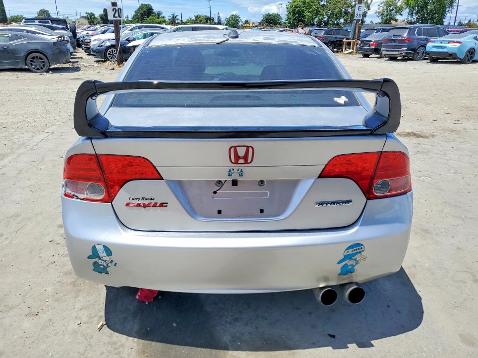 Aukcja sprzedaży 2008 Honda Civic Hybrid, vin: JHMFA36268S002741, numer aukcji: 52210996