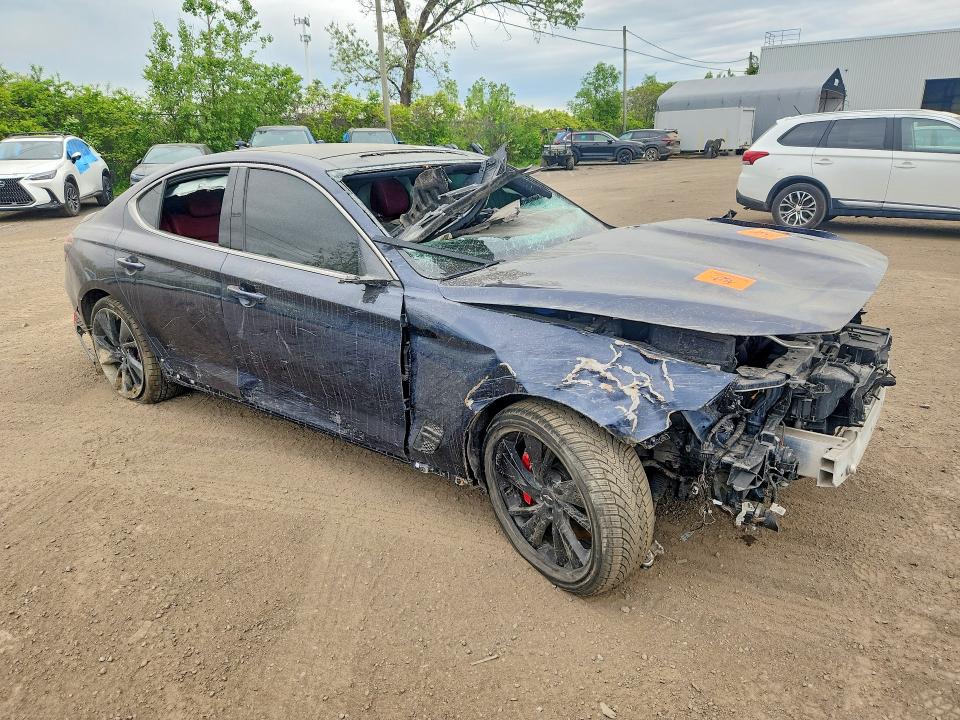 Aukcja sprzedaży 2022 Genesis G70, vin: KMTG54TE5NU083537, numer aukcji: 55510106