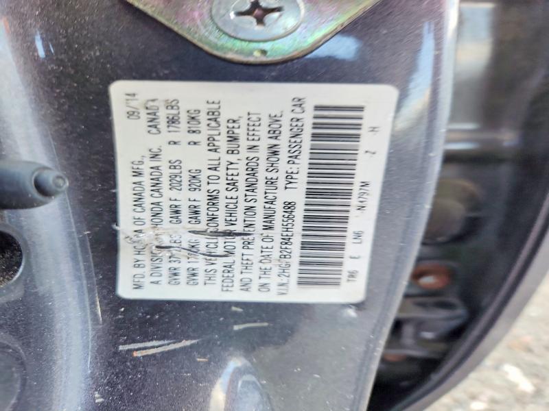 52903346 :رقم المزاد ، 2HGFB2F84EH556488 vin ، 2014 Honda Civic مزاد بيع
