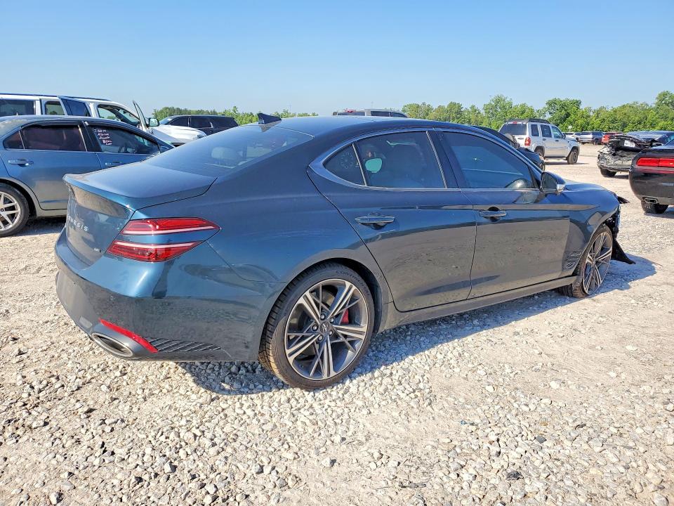 53418166 :رقم المزاد ، KMTG54SEXRU136224 vin ، 2024 Genesis G70 مزاد بيع