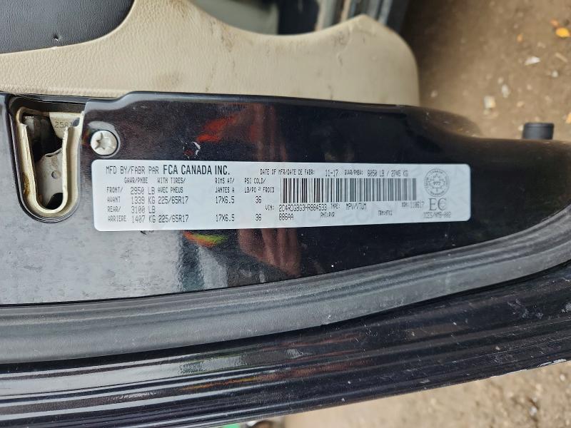 Продажа на аукционе авто 2017 Dodge Grand Caravan, vin: 2C4RDGBG3HR884533, номер лота: 52467436