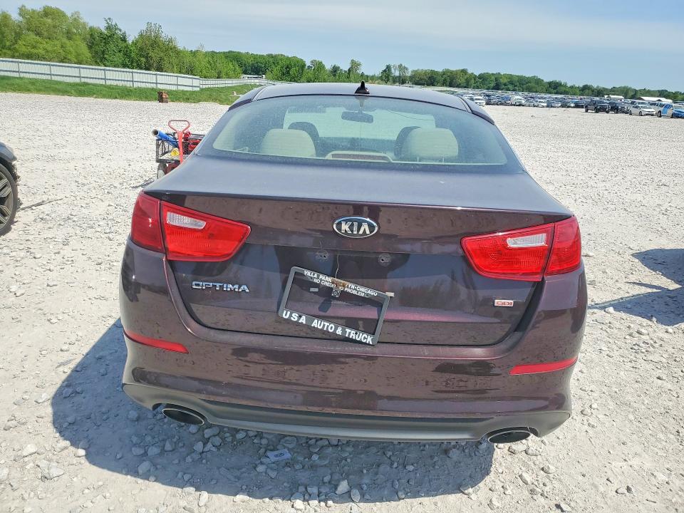 2014 Kia Optima მანქანა იყიდება აუქციონზე, vin: 5XXGM4A71EG281186, აუქციონის ნომერი: 54454686