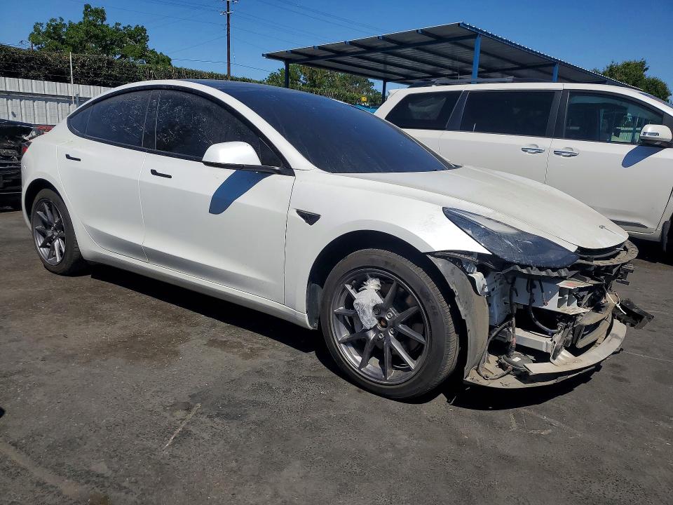 2021 Tesla Model 3 მანქანა იყიდება აუქციონზე, vin: 5YJ3E1EB7MF077924, აუქციონის ნომერი: 53814356