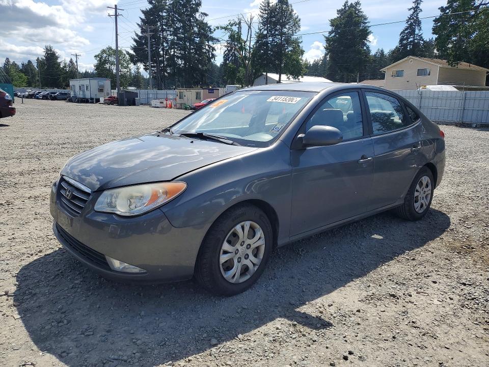 2009 Hyundai Elantra მანქანა იყიდება აუქციონზე, vin: KMHDU46D89U709753, აუქციონის ნომერი: 54115206
