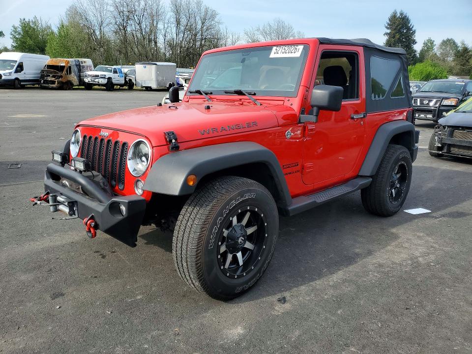 Продаж на аукціоні авто 2016 Jeep Wrangler, vin: 1C4AJWAG6GL194915, номер лоту: 52152026