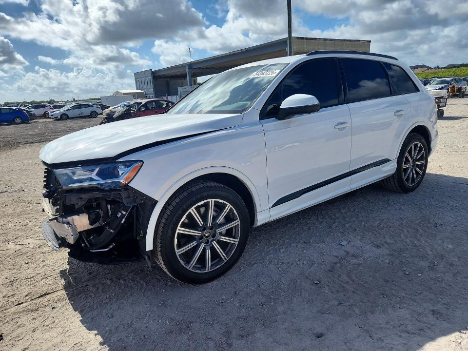 54343226 :رقم المزاد ، WA1LJBF74ND015170 vin ، 2022 Audi Q7 مزاد بيع