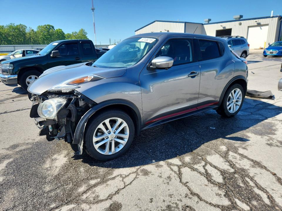 2015 Nissan Juke მანქანა იყიდება აუქციონზე, vin: JN8AF5MR7FT503366, აუქციონის ნომერი: 53108216