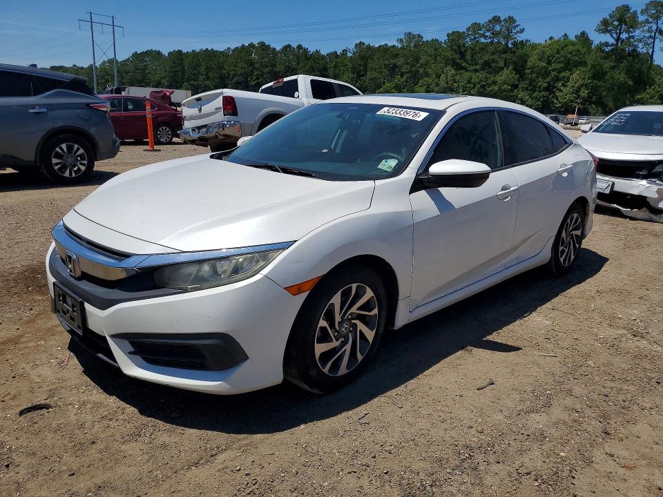 2016 Honda Civic მანქანა იყიდება აუქციონზე, vin: 19XFC2F7XGE086355, აუქციონის ნომერი: 52333976