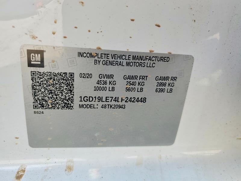 Продажа на аукционе авто 2020 Gmc Sierra, vin: 1GD19LE74LF242448, номер лота: 52757886