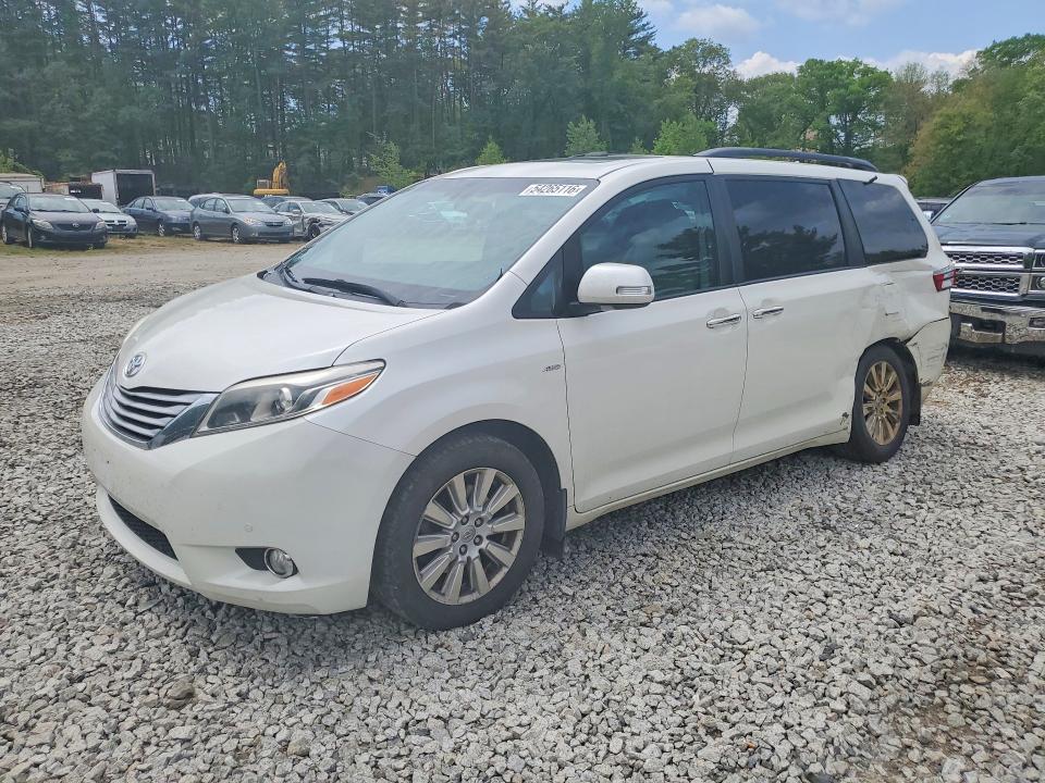 Aukcja sprzedaży 2017 Toyota Sienna, vin: 5TDDZ3DC6HS151480, numer aukcji: 54265116