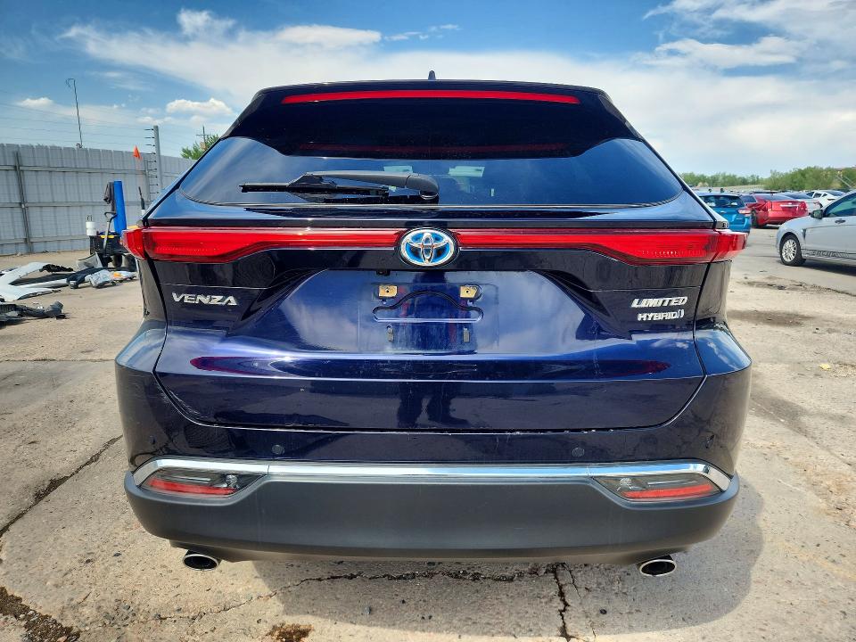 Aukcja sprzedaży 2021 Toyota Venza, vin: JTEAAAAH6MJ022575, numer aukcji: 53591786