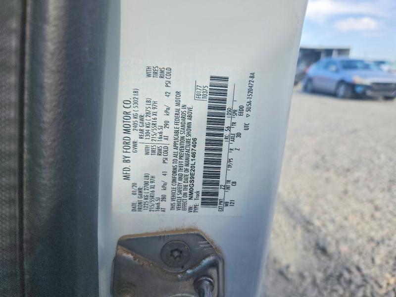 Продаж на аукціоні авто 2020 Ford Transit Connect, vin: NM0GS9E20L1467406, номер лоту: 53289206