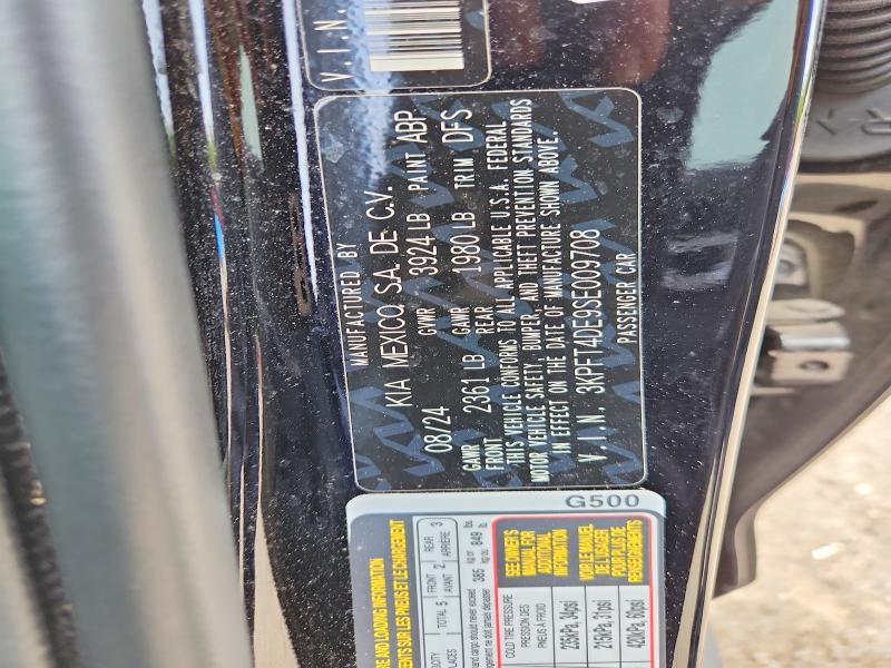 52609556 :رقم المزاد ، 3KPFT4DE9SE009708 vin ، 2025 Kia K4 مزاد بيع