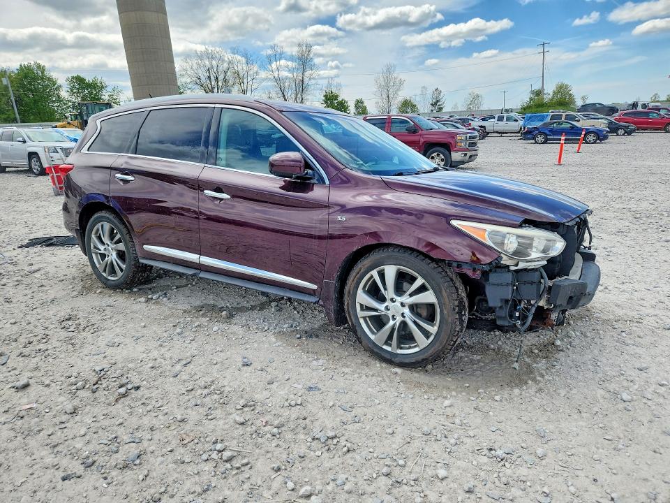 52198316 :رقم المزاد ، 5N1AL0MM5EC505316 vin ، 2014 Infiniti Qx60 مزاد بيع