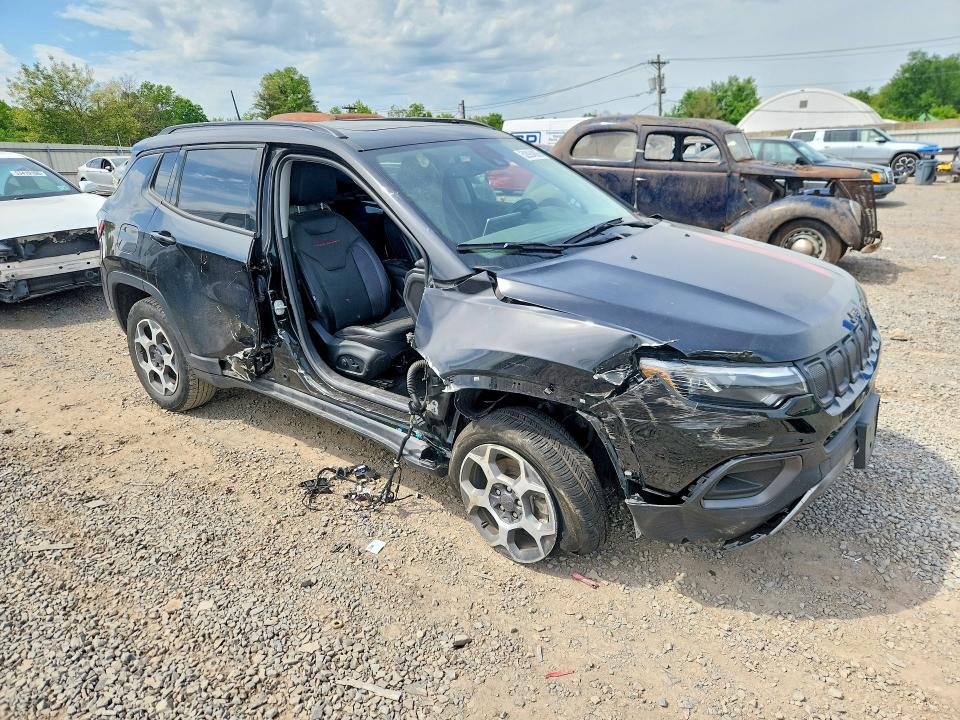 Auction sale of the 2022 Jeep Compass, vin: 3C4NJDDB8NT226514, lot number: 52924806