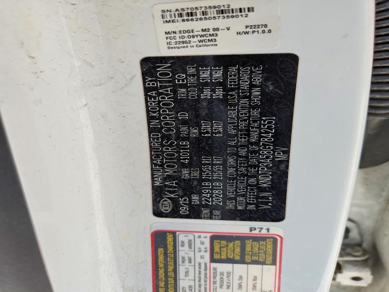 Aukcja sprzedaży 2016 Kia Soul, vin: KNDJP3A58G7842551, numer aukcji: 55079786