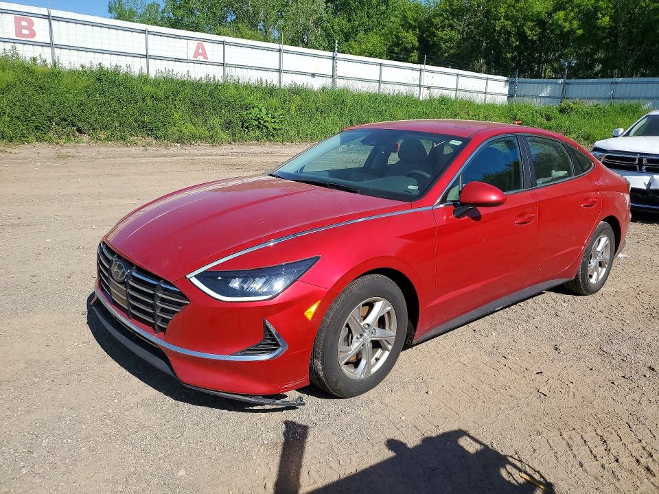 55047286 :رقم المزاد ، 5NPEG4JA8NH144227 vin ، 2022 Hyundai Sonata مزاد بيع