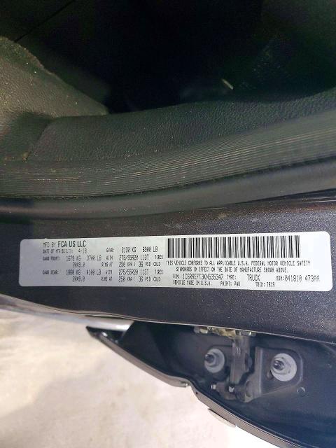 Продажа на аукционе авто 2019 Ram 1500, vin: 1C6RREFT3KN535347, номер лота: 51827706