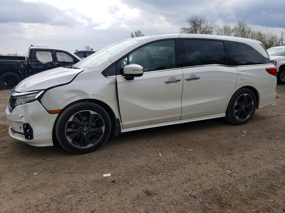 2023 Honda Odyssey მანქანა იყიდება აუქციონზე, vin: 5FNRL6H87PB503712, აუქციონის ნომერი: 52005046