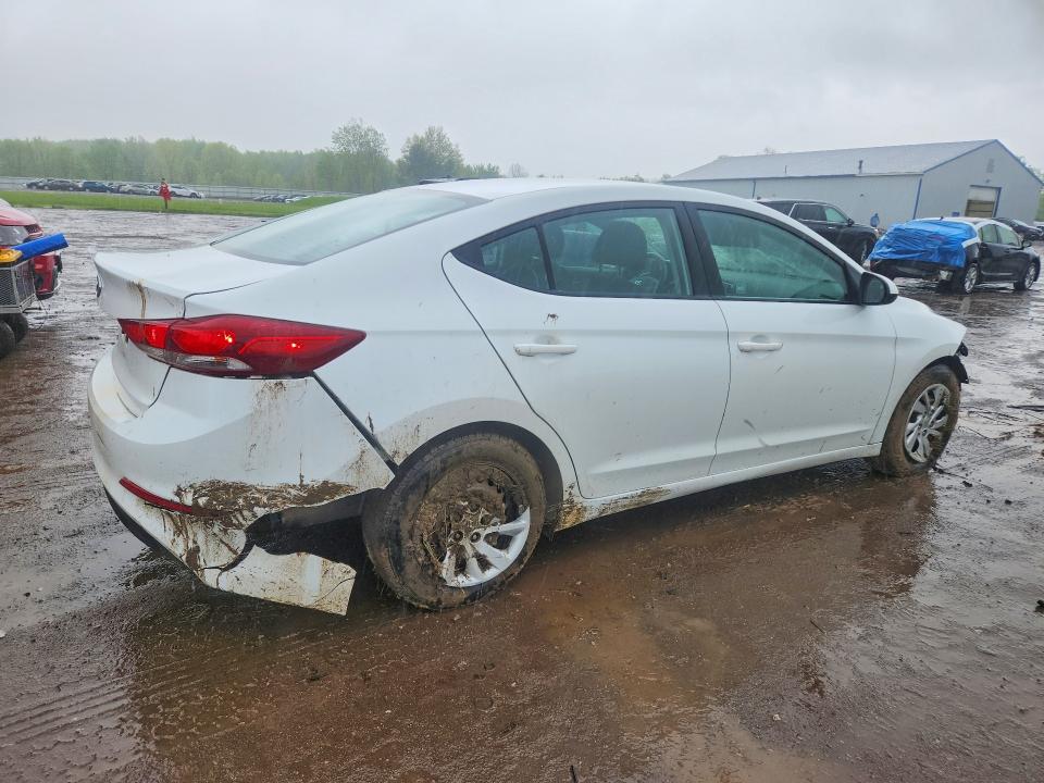 52455246 :رقم المزاد ، 5NPD74LF4JH351048 vin ، 2018 Hyundai Elantra مزاد بيع