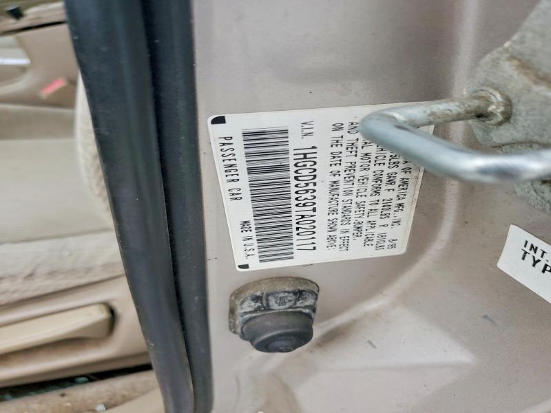 Продажа на аукционе авто 1996 Honda Accord, vin: 1HGCD5639TA020117, номер лота: 52270686