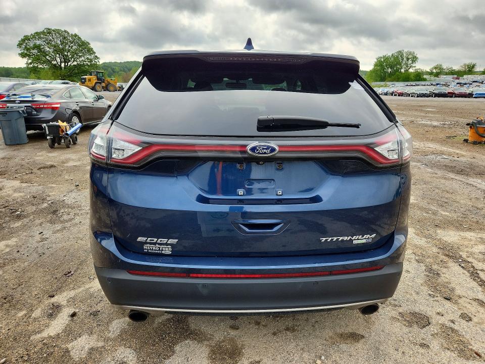 53887796 :رقم المزاد ، 2FMPK4K97HBB41911 vin ، 2017 Ford Edge مزاد بيع