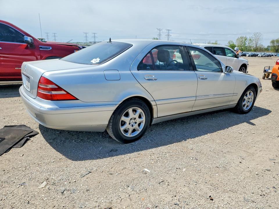 Aukcja sprzedaży 2002 Mercedes-benz S, vin: WDBNG75J52A226591, numer aukcji: 52574966