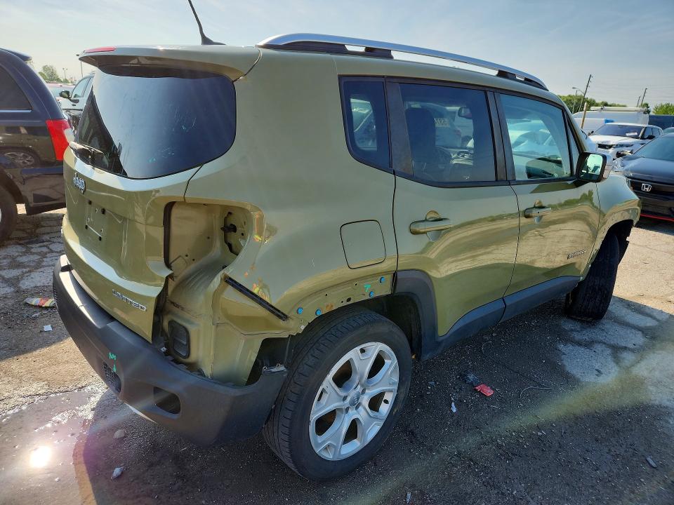 53749416 :رقم المزاد ، ZACCJBDT2FPB85987 vin ، 2015 Jeep Renegade مزاد بيع