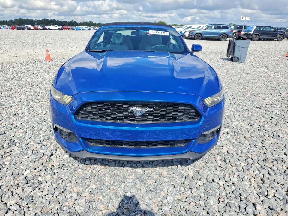 2017 Ford Mustang მანქანა იყიდება აუქციონზე, vin: 1FATP8UH6H5278753, აუქციონის ნომერი: 55494236