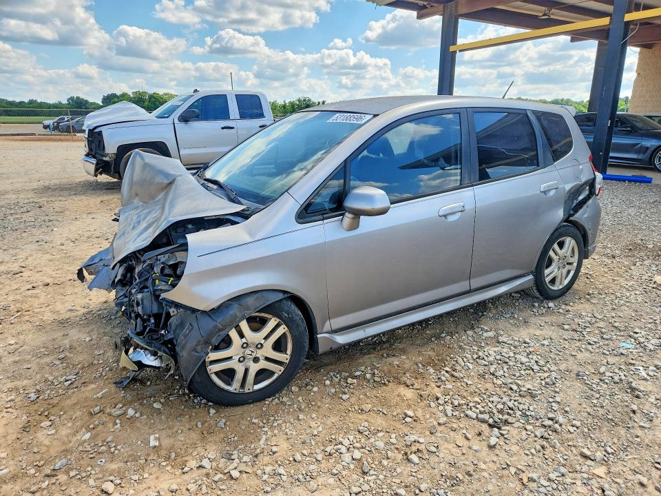 53188596 :رقم المزاد ، JHMGD38667S055305 vin ، 2007 Honda Fit مزاد بيع