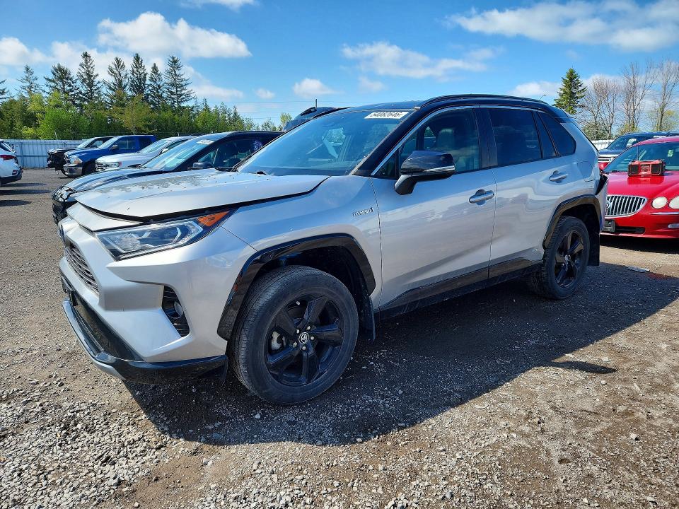 2019 Toyota Rav4 Hybrid მანქანა იყიდება აუქციონზე, vin: 2T3RWRFV3KW046241, აუქციონის ნომერი: 54082646