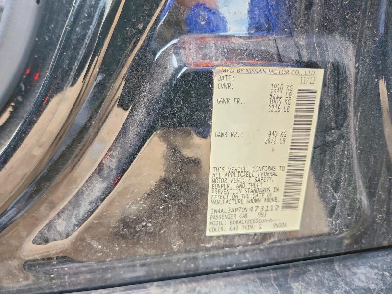 Aukcja sprzedaży 2013 Nissan Altima, vin: 1N4AL3AP7DN473112, numer aukcji: 53616946