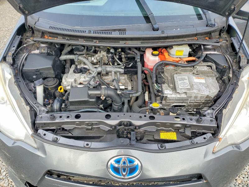 54250126 :رقم المزاد ، JTDKDTB32C1520379 vin ، 2012 Toyota Prius C مزاد بيع