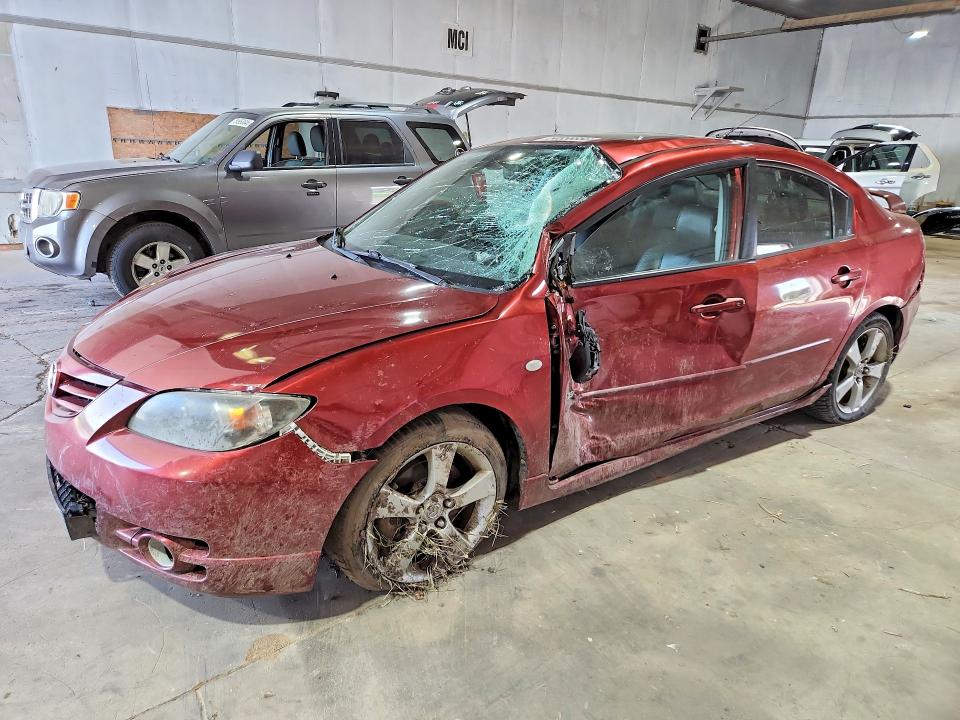 2006 Mazda 3 მანქანა იყიდება აუქციონზე, vin: JM1BK323461494636, აუქციონის ნომერი: 54658856