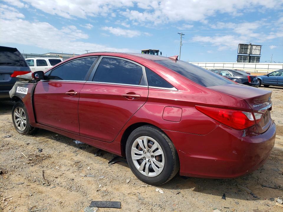 53420406 :رقم المزاد ، 5NPEB4AC9CH439124 vin ، 2012 Hyundai Sonata مزاد بيع