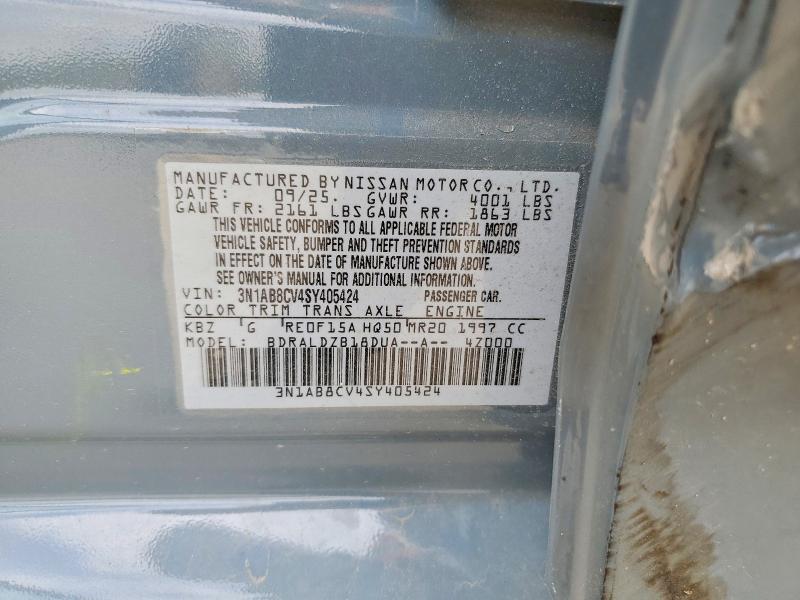 52268566 :رقم المزاد ، 3N1AB8CV4SY405424 vin ، 2025 Nissan Sentra مزاد بيع